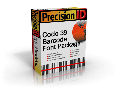 PrecisionID Code128 Barcode Fonts 3.0